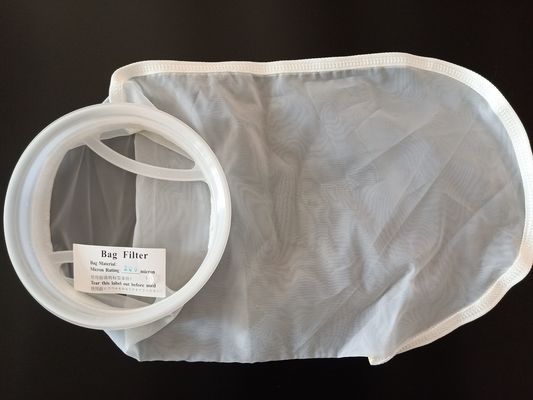 Nylon Polyester 500 Micron Verzegeld Mesh Filter Bags Welded Heat