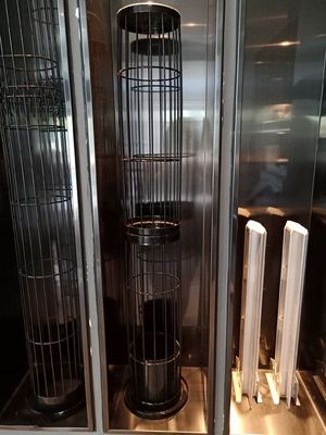 De ster Geplooide Zak van de Polyesterfilter 450GSM 550GSM voor de Systemen van de Stofcollector