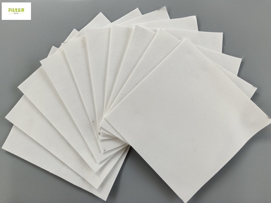 550GSM niet-geweven Naald Gevoelde de Polyester Anti Zure grootte 130mmX2500mm van de Filterzak