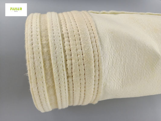 Aangepaste de Filterzak PTFE Met een laag bedekte 746G/M2 van de duidelijk Weefselglasvezel