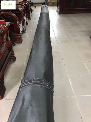 De zwarte Zak van de Glasvezelfilter voor de Corrosieweerstand van de Cementinstallatie