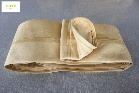 van de het Stofcollector van 500gsm Aramid (Nomex) de Filterzak Op hoge temperatuur