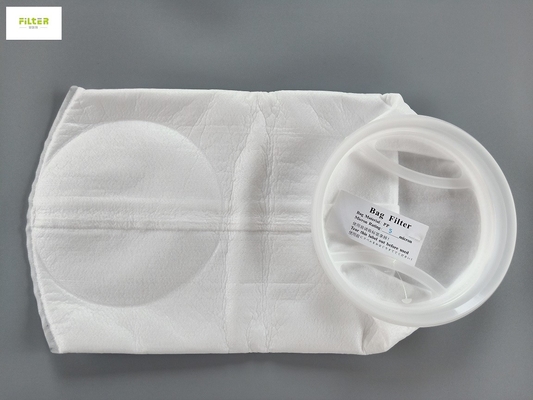 Water/olie/PE Vloeibare Filterzak met Plastic Ring Alkali Resistance