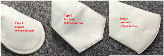 Water/olie/PE Vloeibare Filterzak met Plastic Ring Alkali Resistance