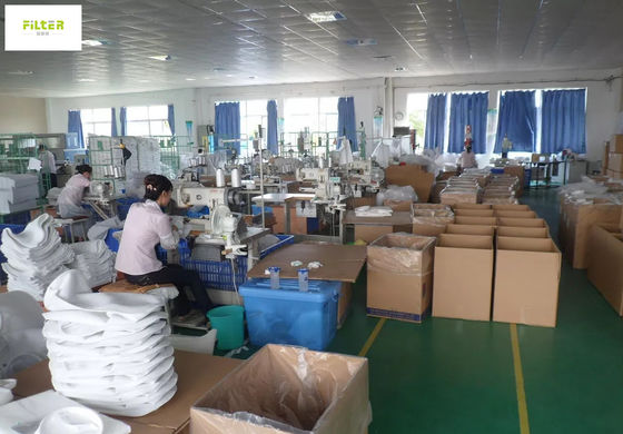 Hete Smelting 100 de Filterzak van het Micronpp Water met Staalring