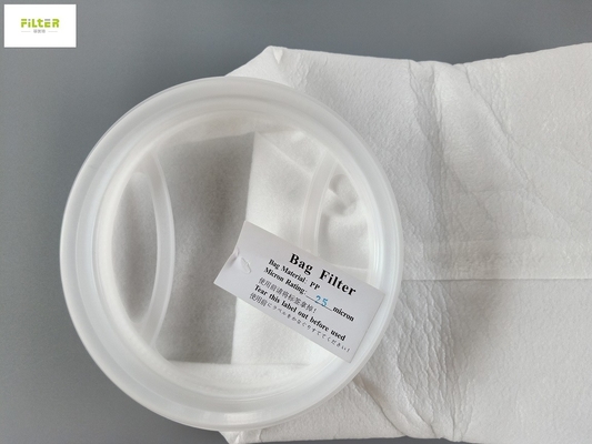 Pp-het Alkali van Polyestermesh liquid filter bag anti voor Filtratie 0,1 - 300um